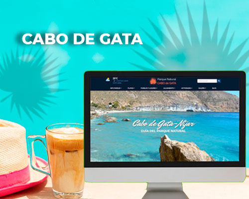 Diseño página web de Parque Natural Cabo de Gata